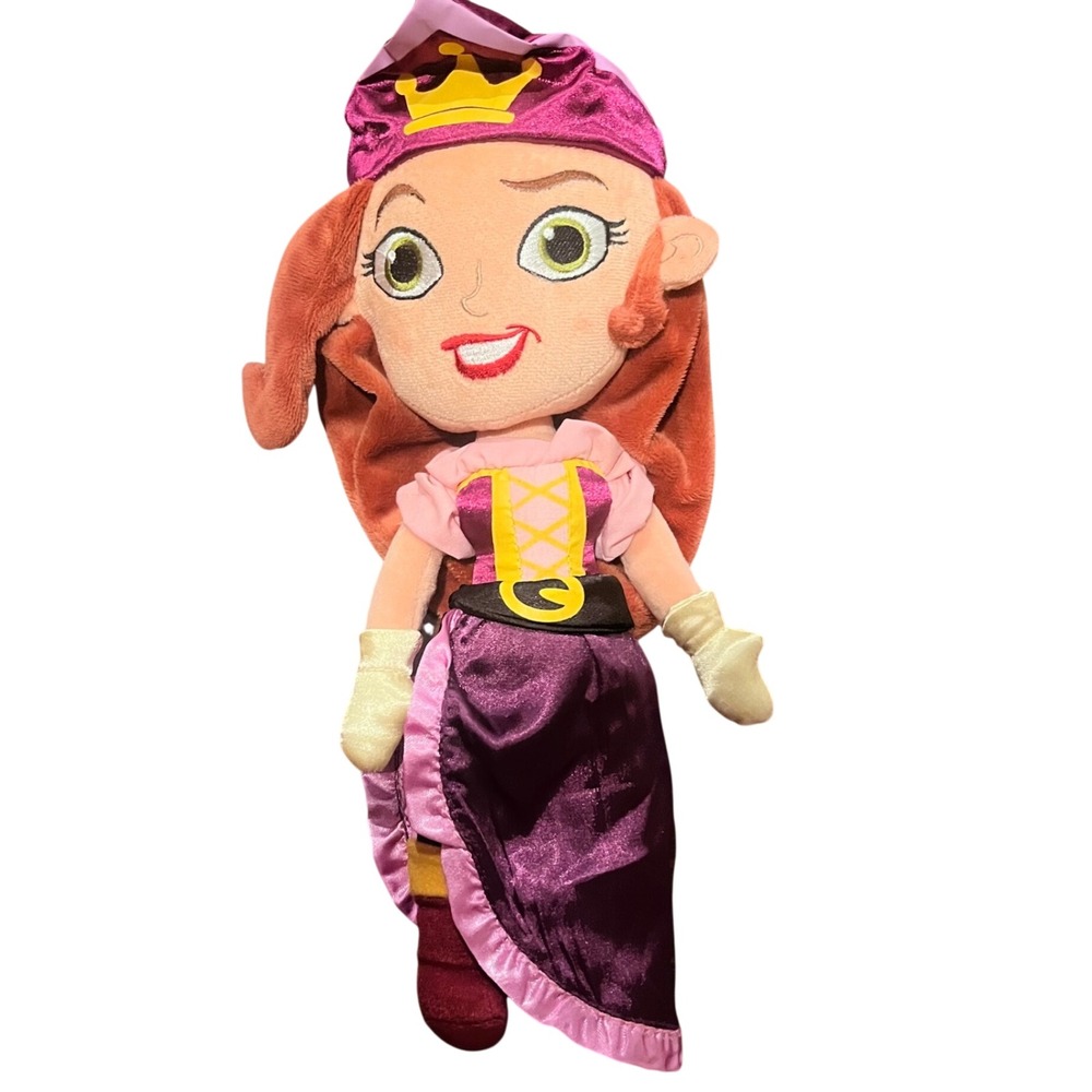 Disney Store Izzy Pirate Princess Plush Jake and the Never Land Pirates Doll